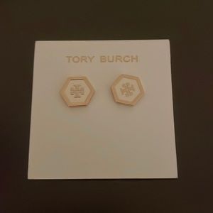 Hex logo Tory Burch earrings - new